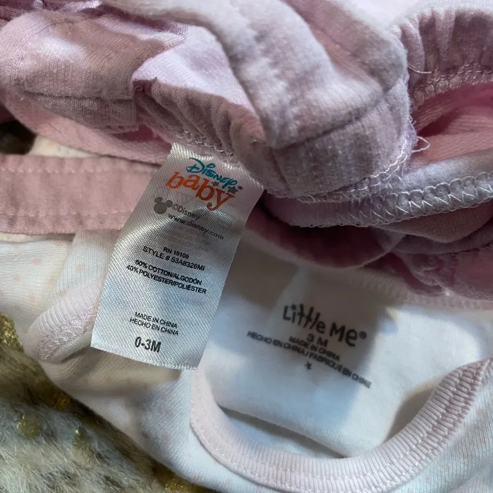 5 for $25🔥Set Of 3 Baby Girl Clothing Pieces Size‎ 0-3